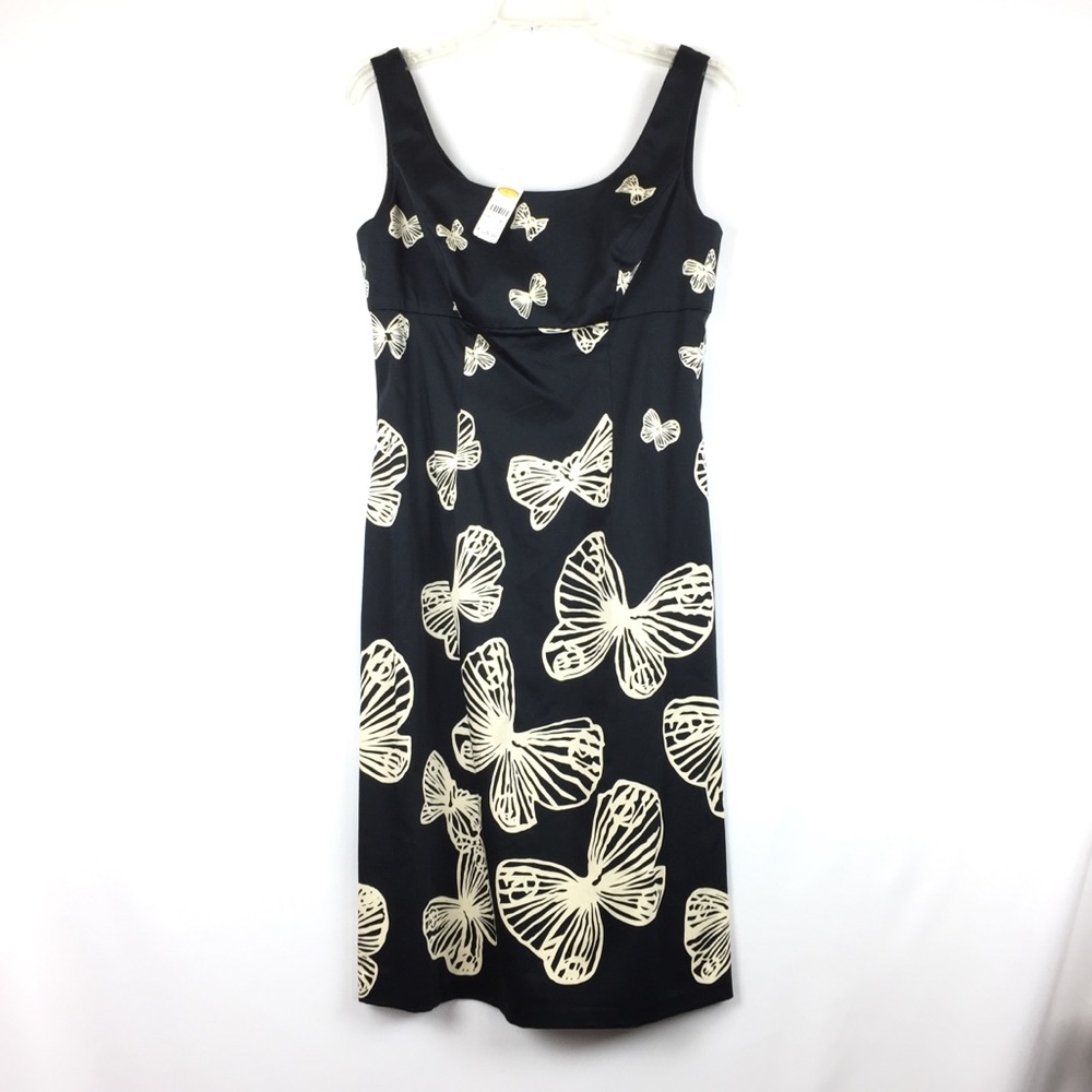 Talbots Butterfly Dress Midi | Size 8 (NWT- flaw)
